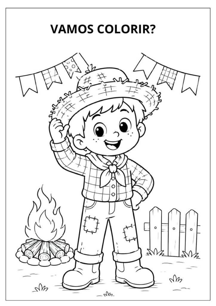 Atividade festa junina educação infantil conteúdo didático página 12